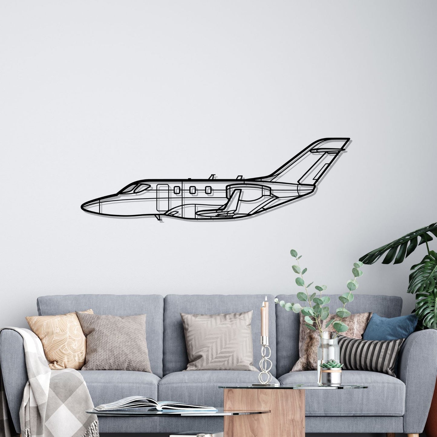Décoration murale en métal - HA-420 HondaJet