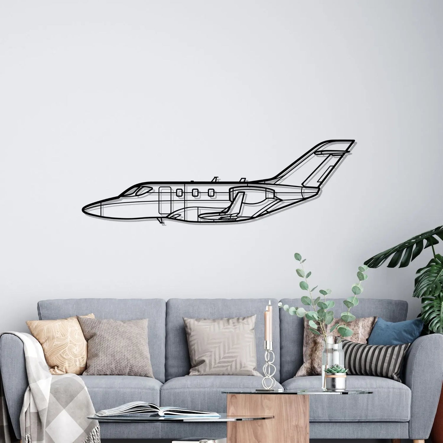 Décoration murale en métal - HA-420 HondaJet aircraftvibes