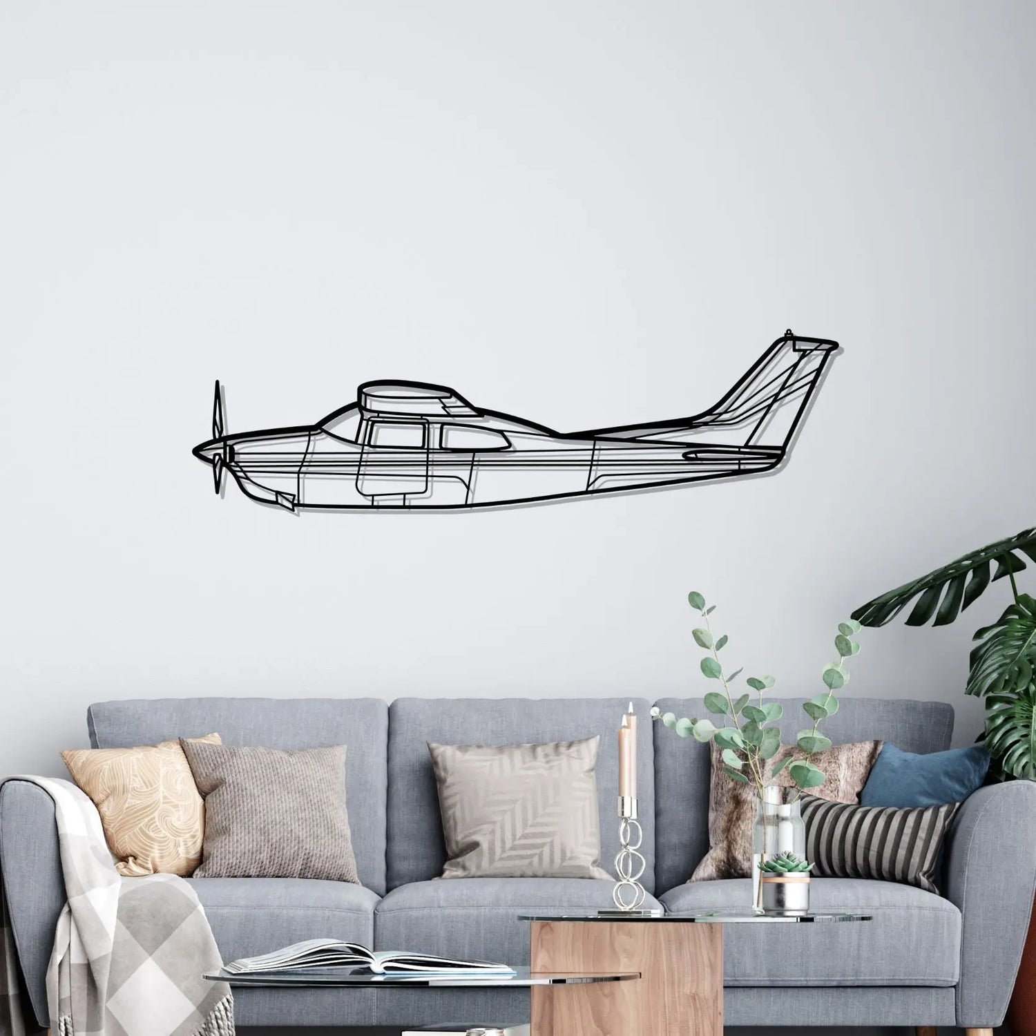 Décoration murale en métal - 210L Centurion aircraftvibes