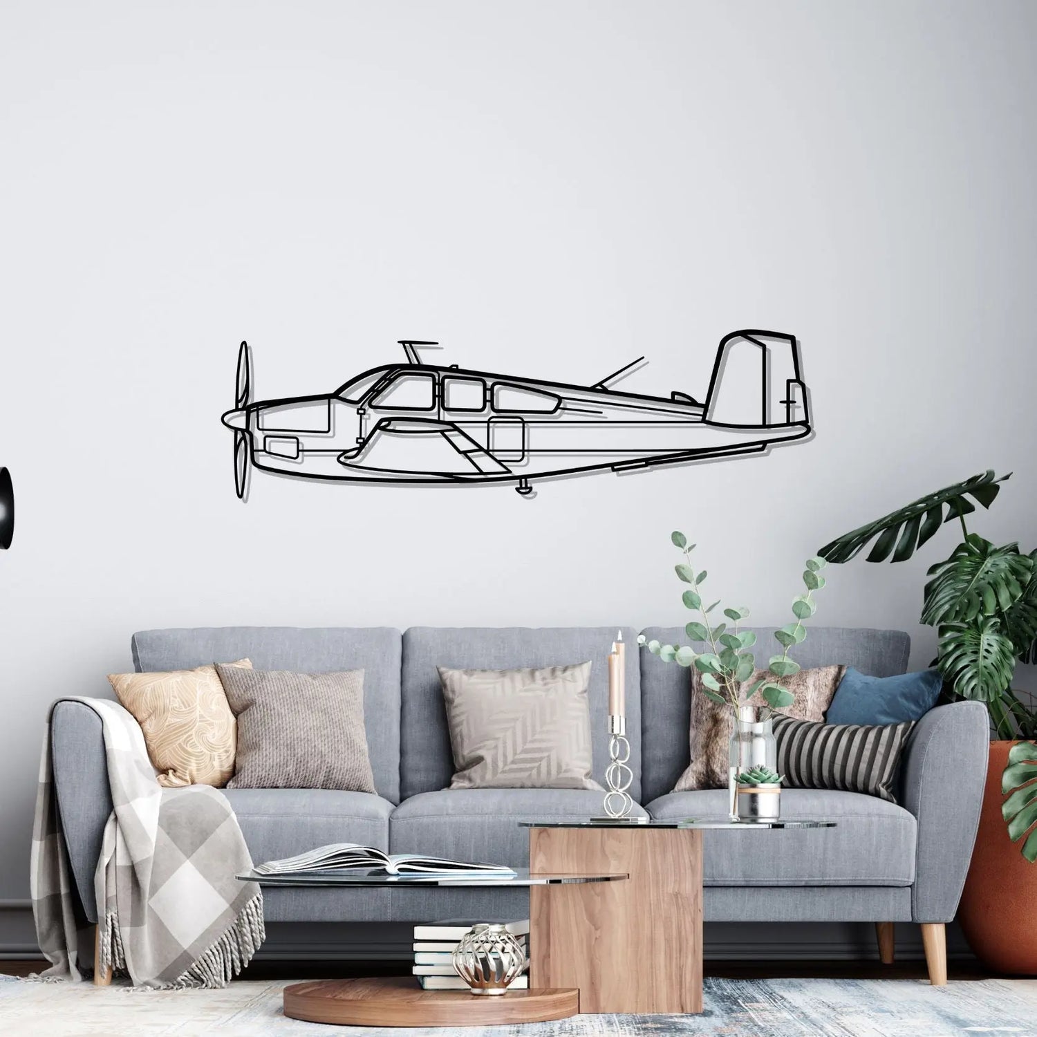 Décoration murale en métal - V35 Bonanza aircraftvibes