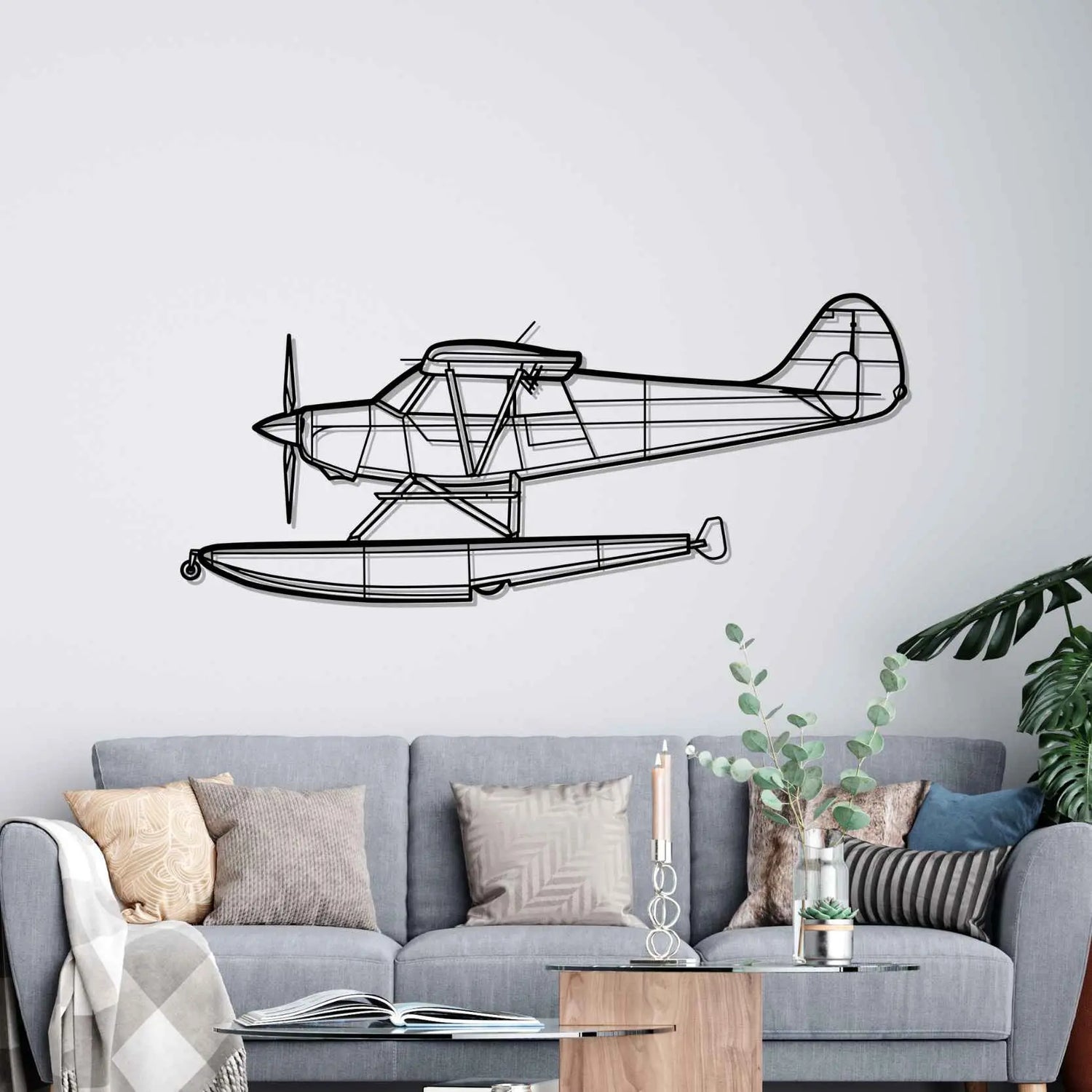 Décoration murale en métal - A-1B 1999 aircraftvibes