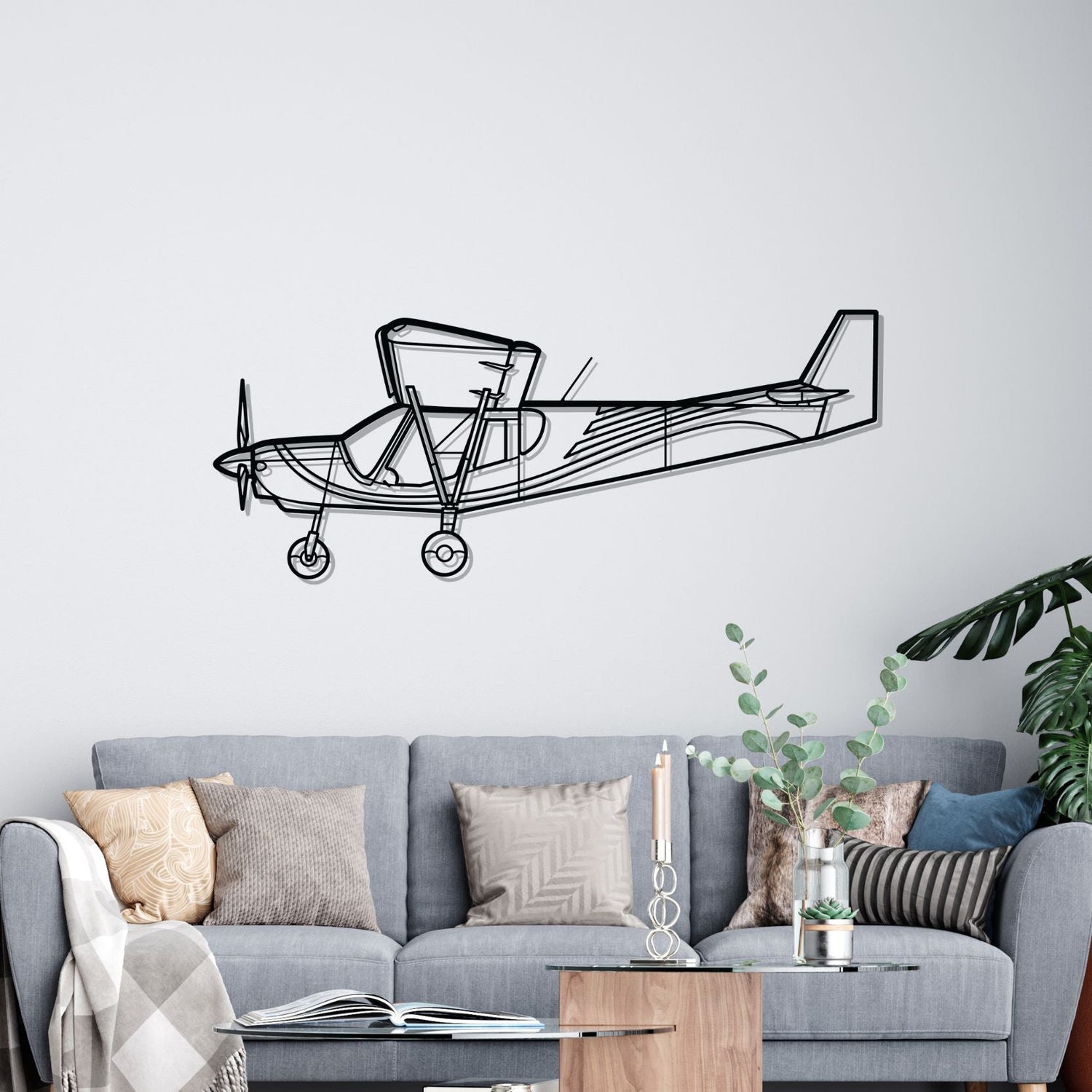 Décoration murale en métal - STOL CH aircraftvibes