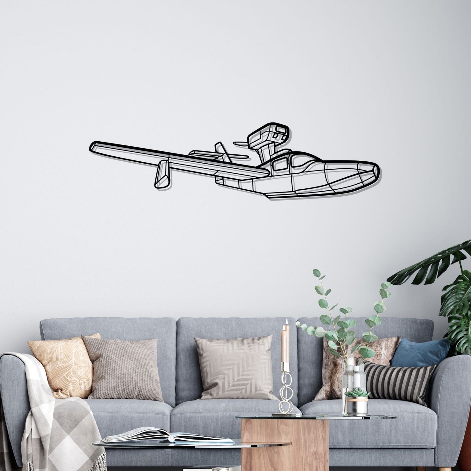 Décoration murale en métal - 270 Turbo aircraftvibes