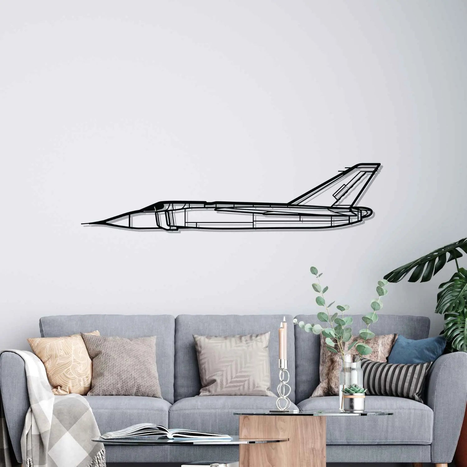 Décoration murale en métal - CF-105 Arrow aircraftvibes