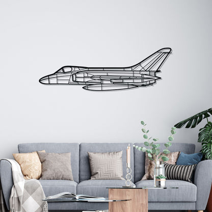 Décoration murale en métal - F4D Skyray