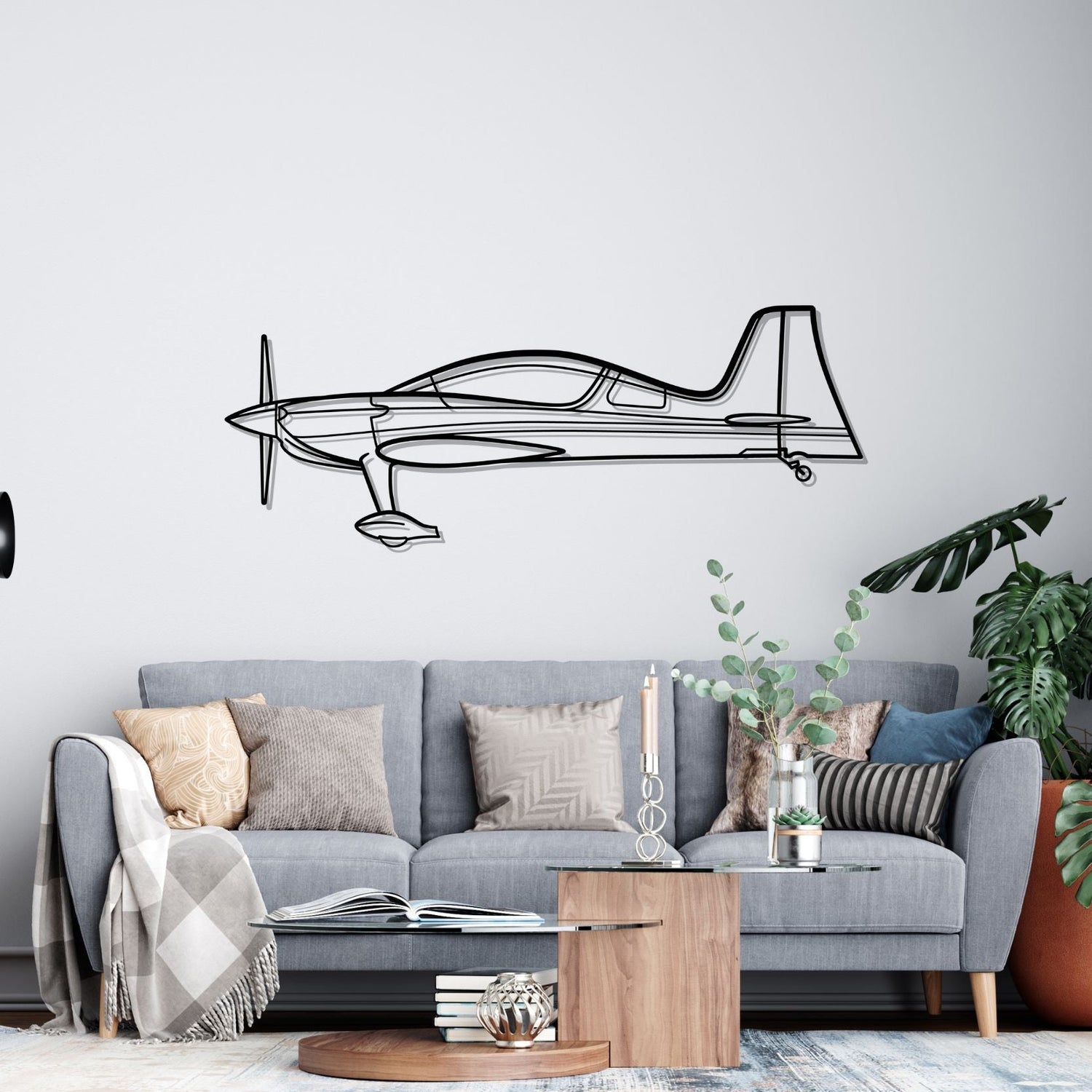 Décoration murale en métal - Gamebird GB1 aircraftvibes