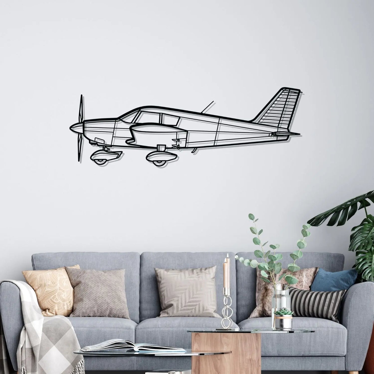 Décoration murale en métal - Cherokee aircraftvibes