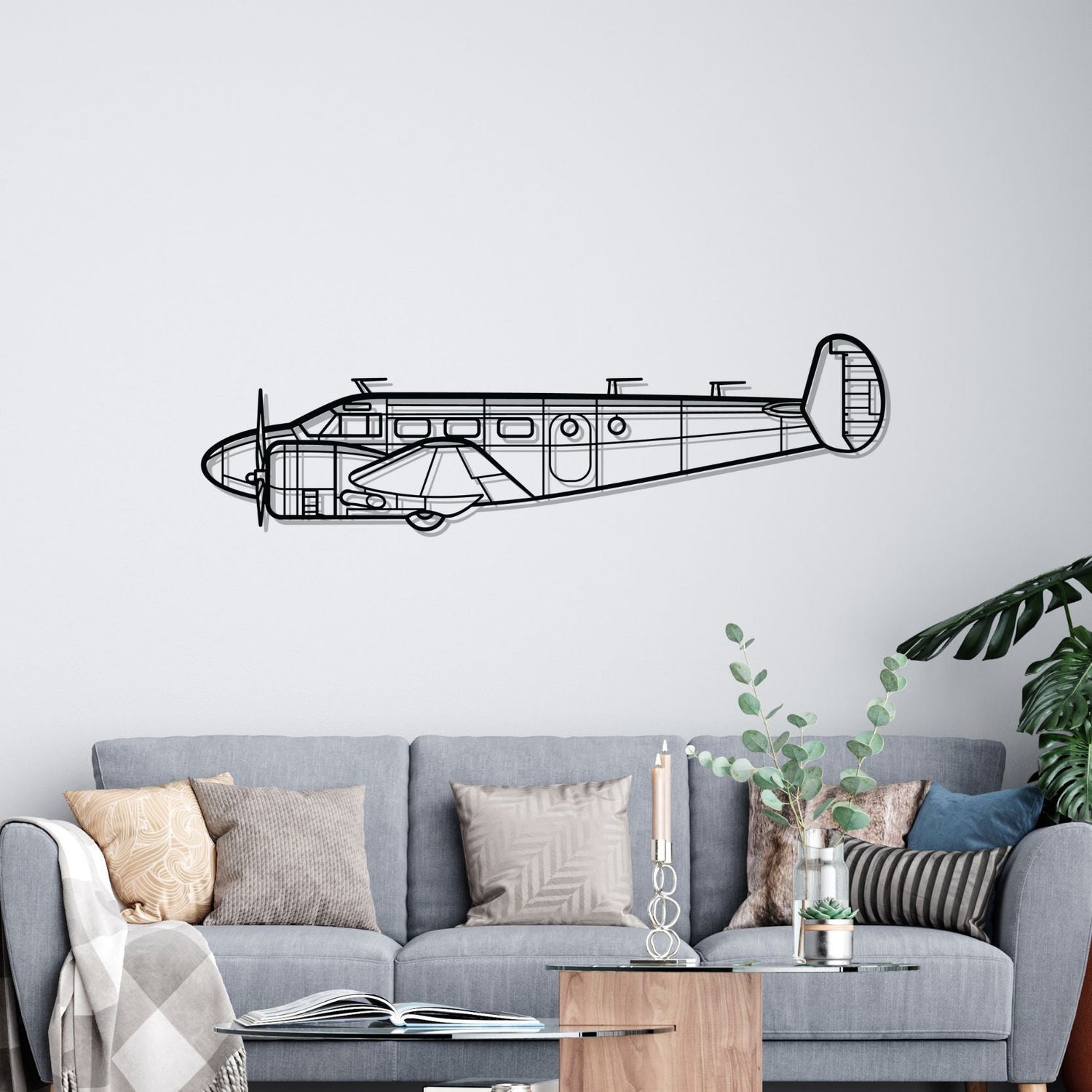 Décoration murale en métal - C45-H Expeditor aircraftvibes