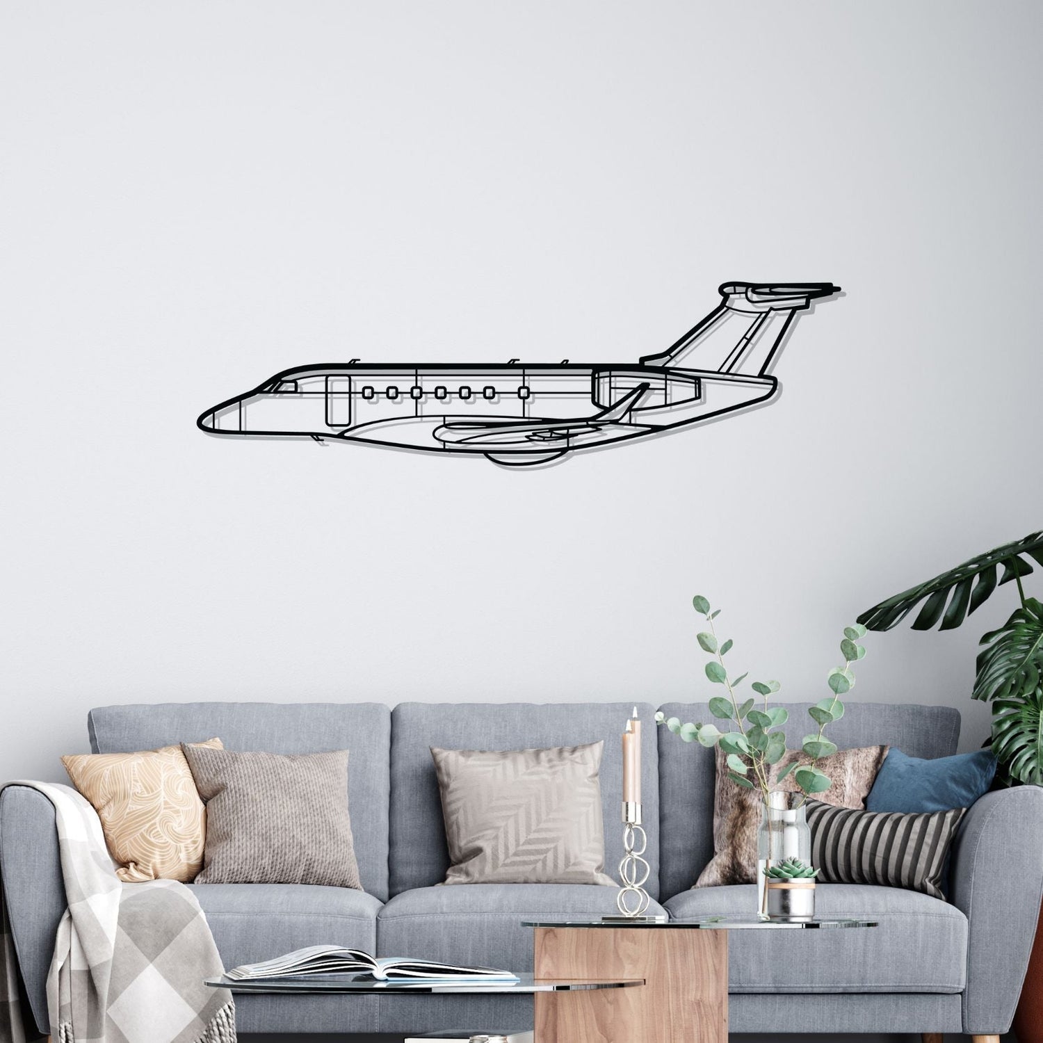Décoration murale en métal - Praetor 600 aircraftvibes