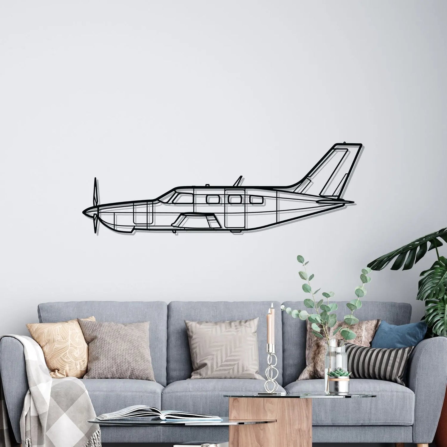 Décoration murale en métal - PA-46R-350T Matrix aircraftvibes