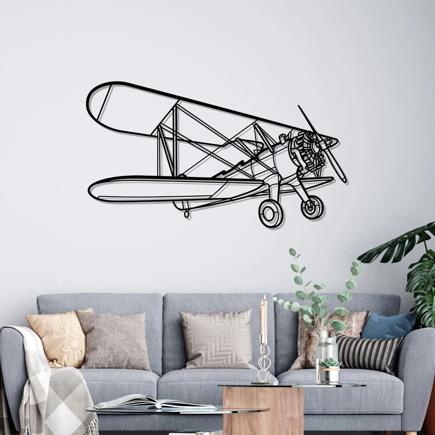 Décoration murale en métal - Model 75 aircraftvibes