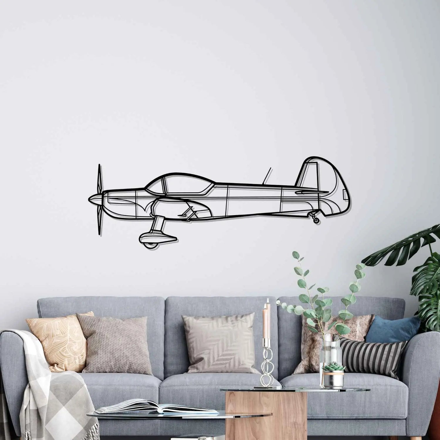 Décoration murale en métal - Cap 10 aircraftvibes