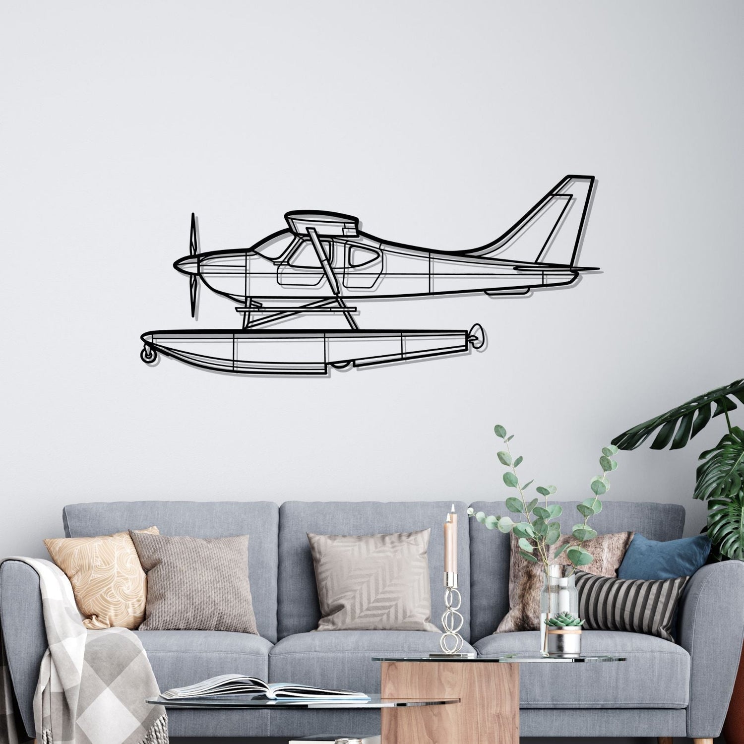 Décoration murale en métal - Sportsman 2+2 aircraftvibes