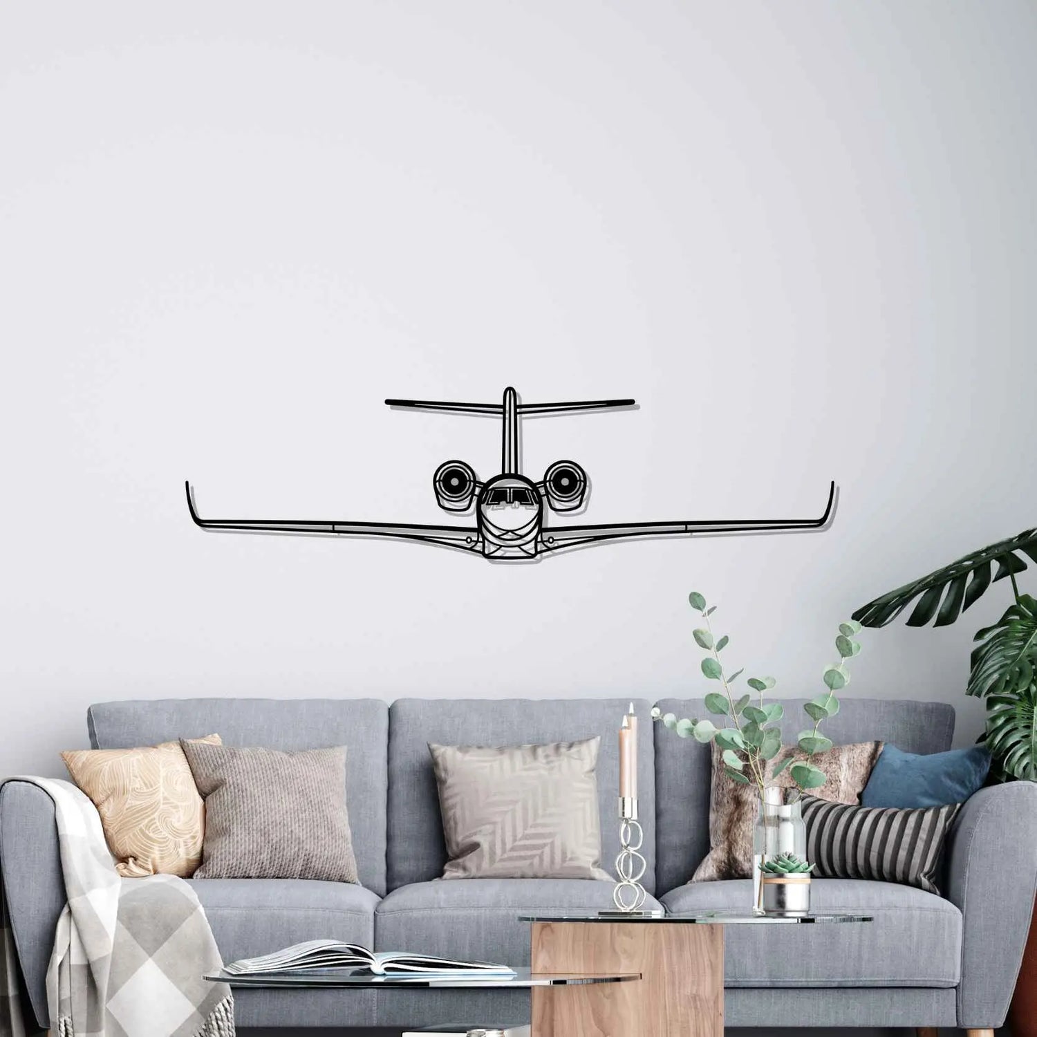 Décoration murale en métal - Citation X aircraftvibes