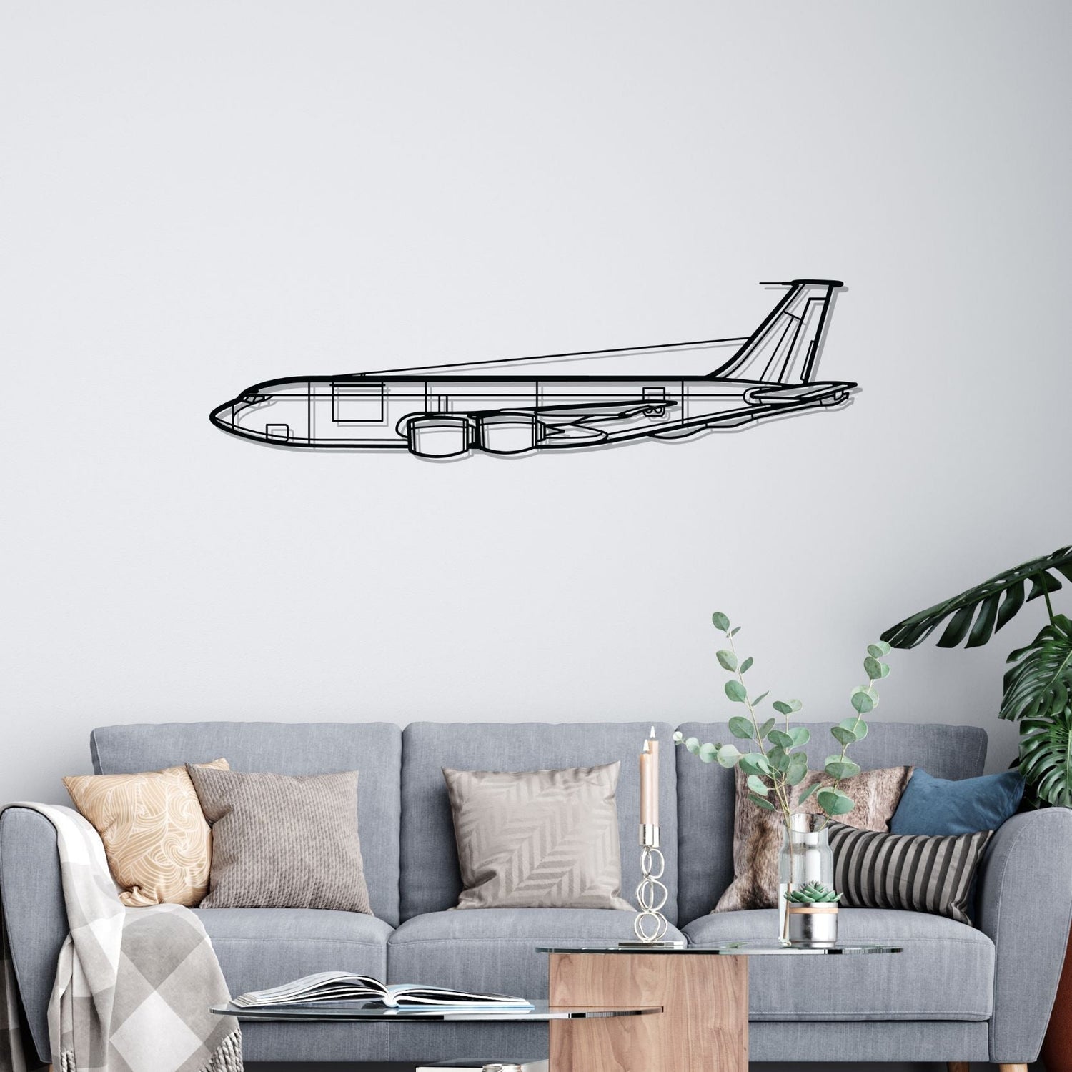 Décoration murale en métal - KC-135R Stratotanker aircraftvibes