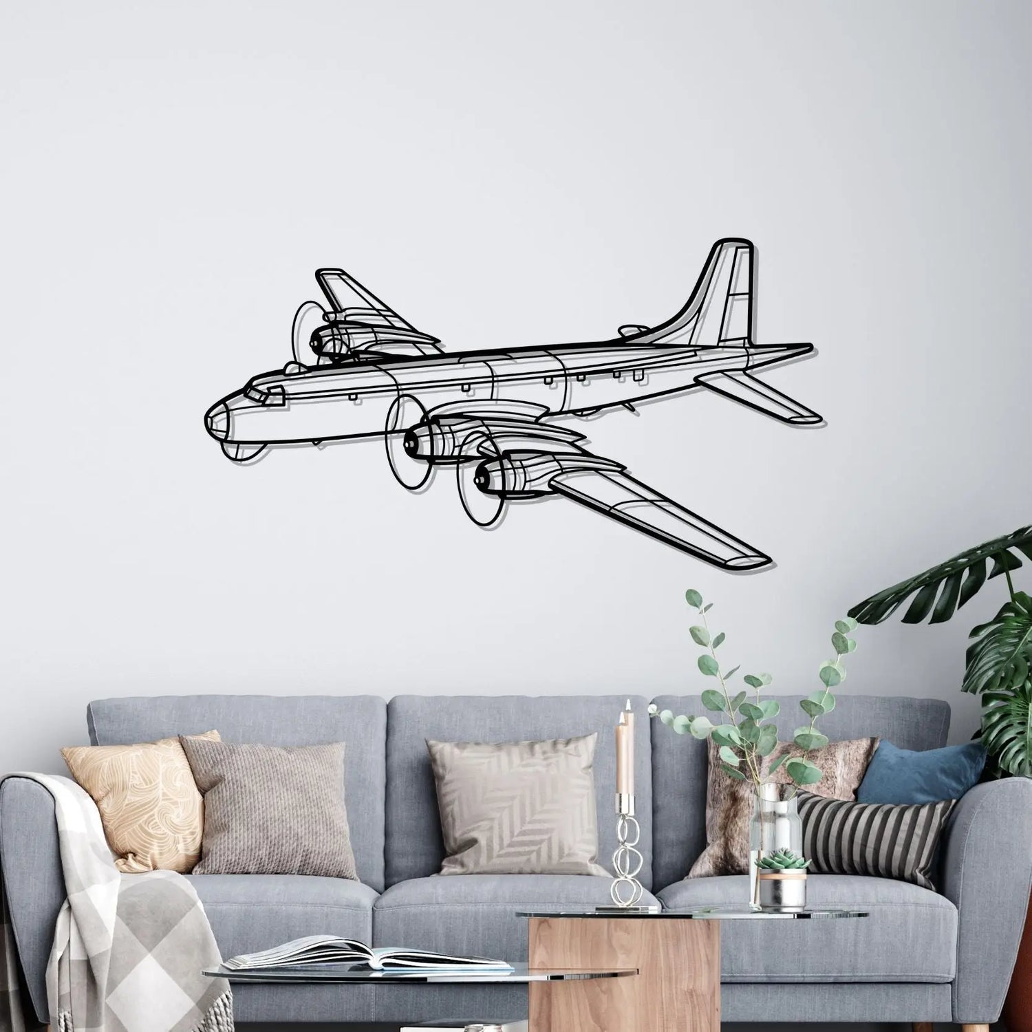 Décoration murale en métal - CP-107 Argus aircraftvibes