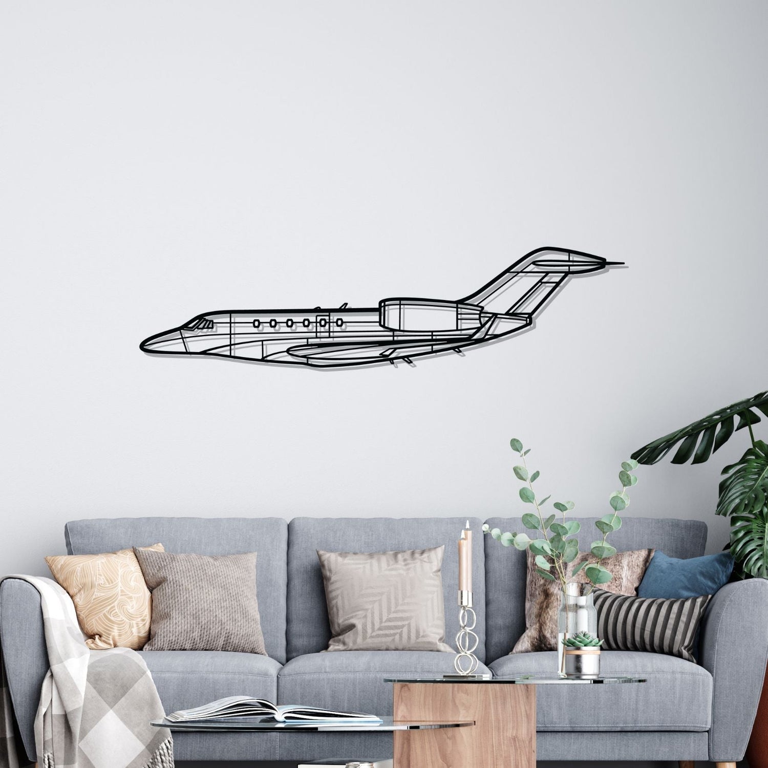 Décoration murale en métal - Citation X aircraftvibes