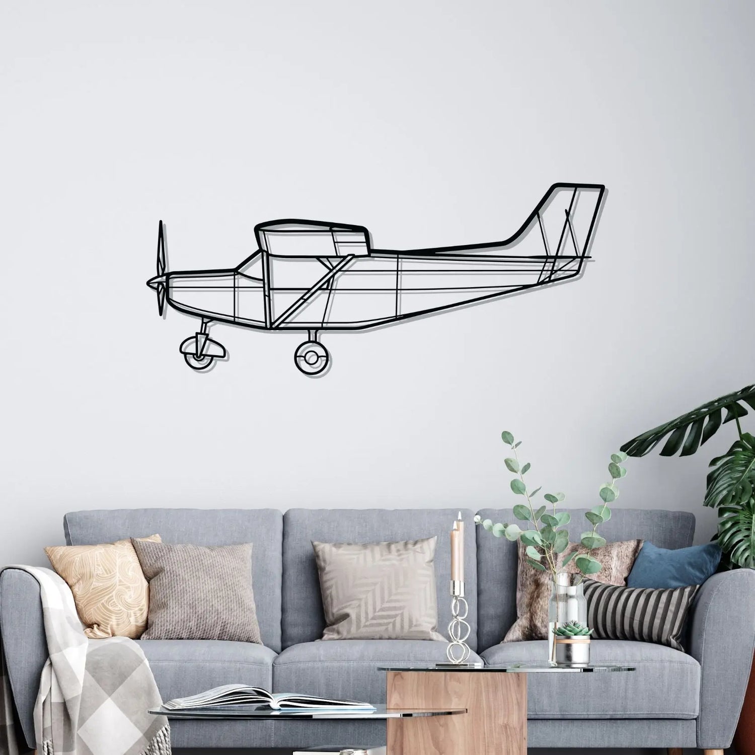 Décoration murale en métal - Jumper DIY aircraftvibes
