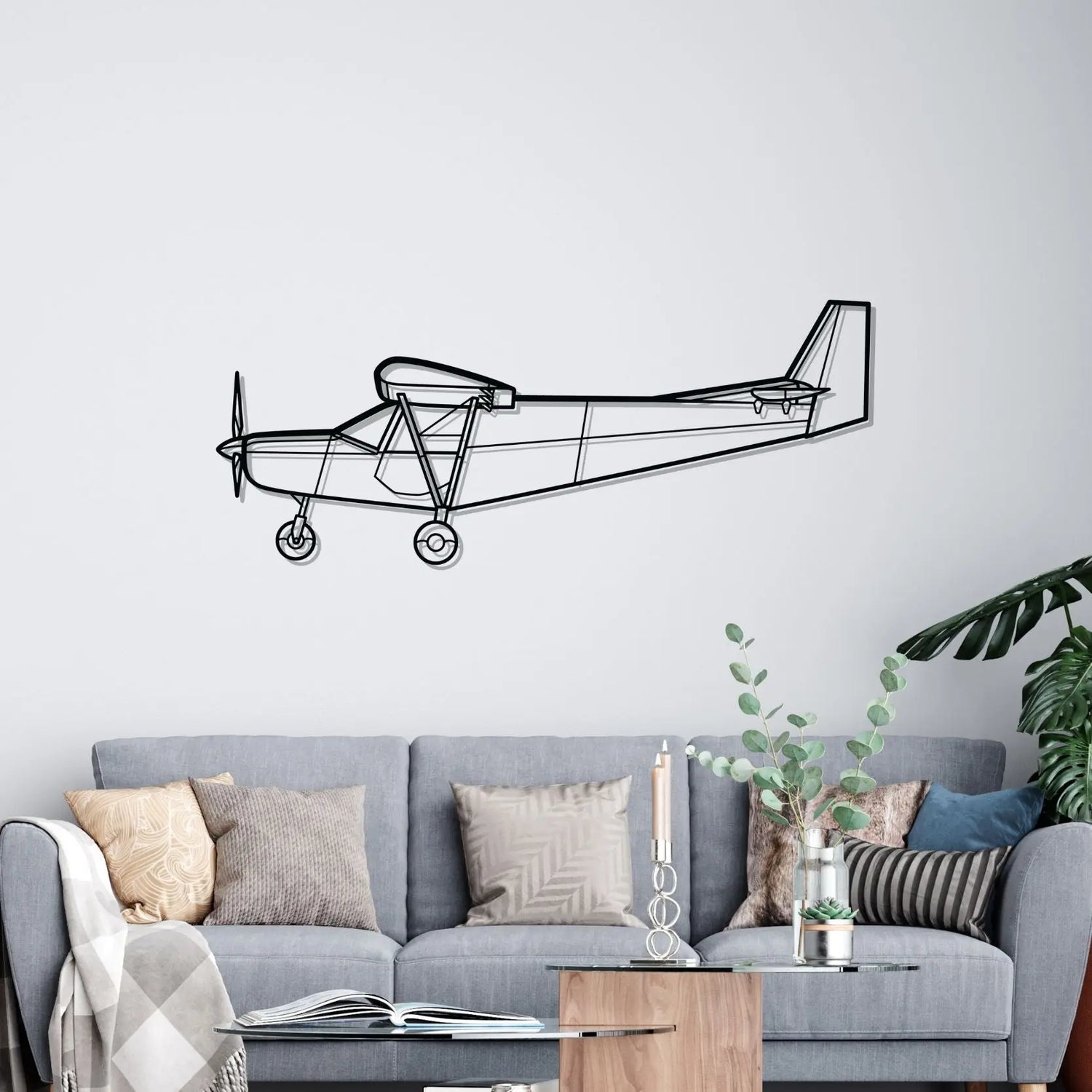 Décoration murale en métal - STOL CH aircraftvibes