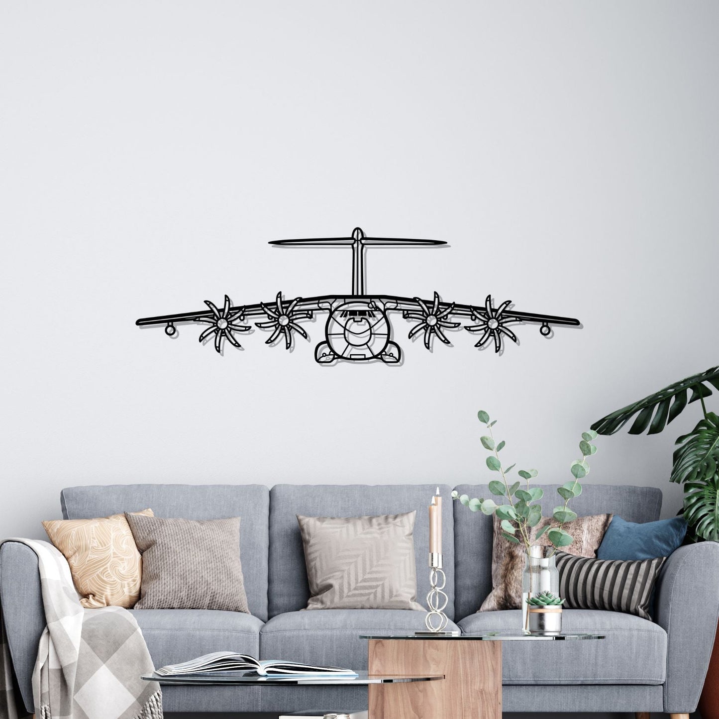 Décoration murale en métal - A400M Atlas