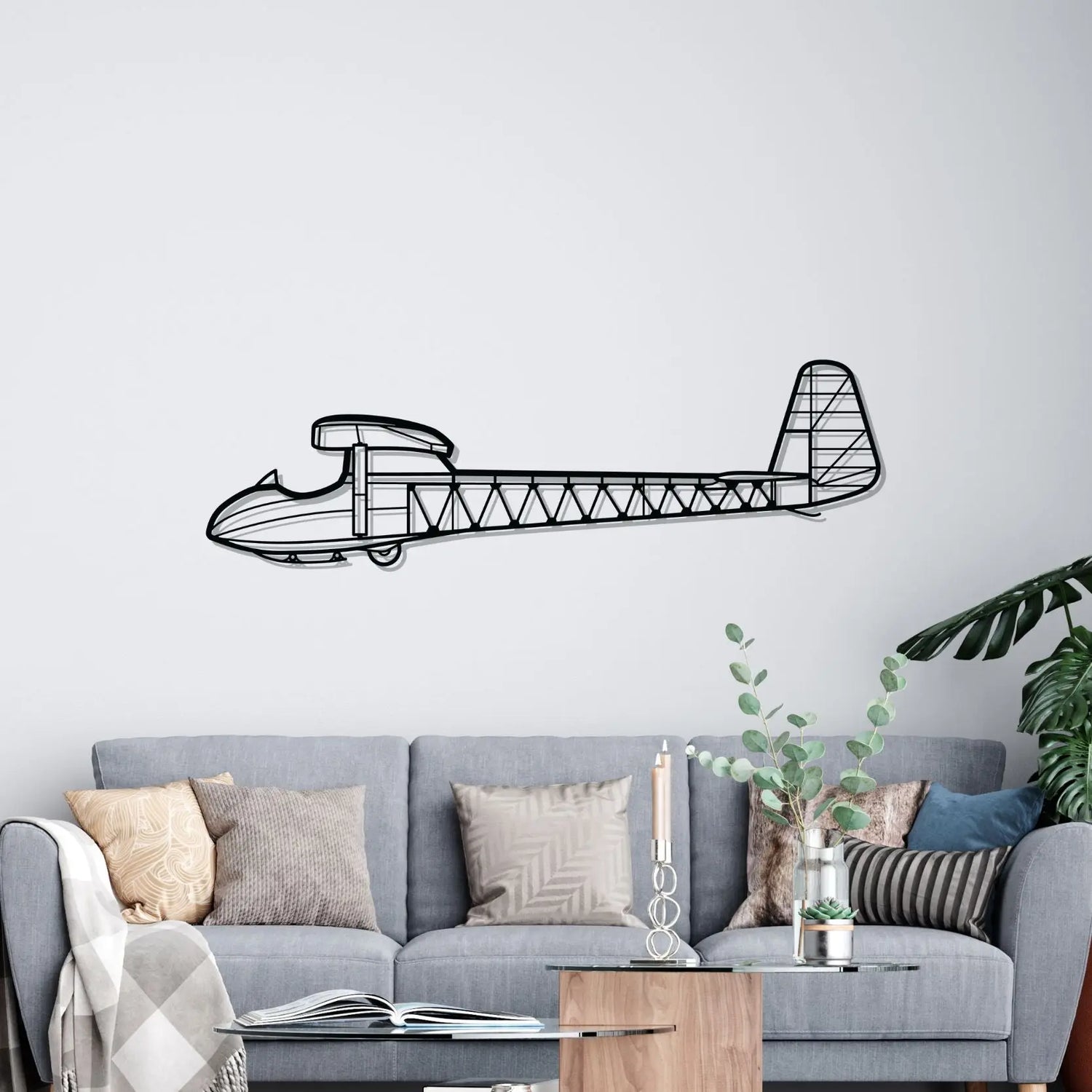 Décoration murale en métal - T.21B Sedbergh aircraftvibes