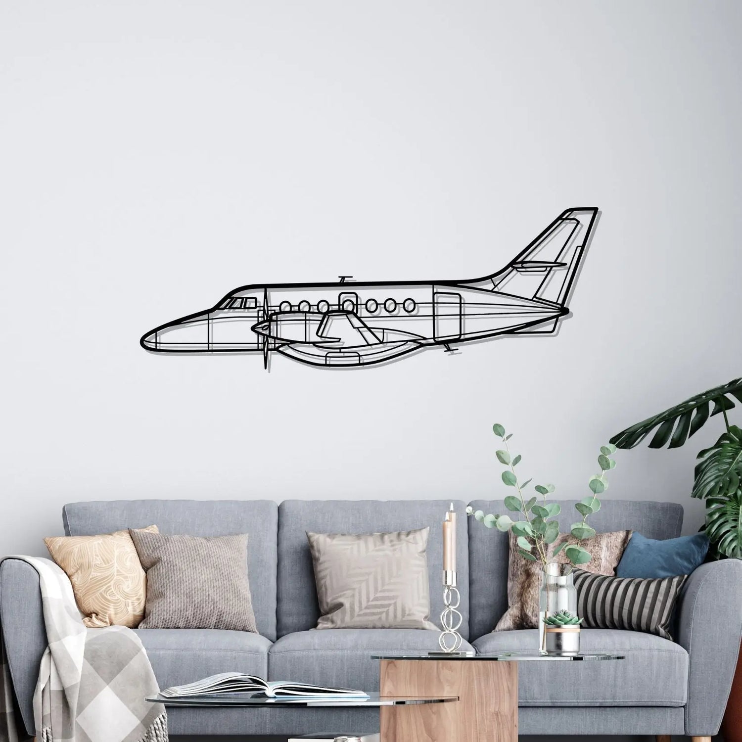 Décoration murale en métal - Jetstream 32 aircraftvibes