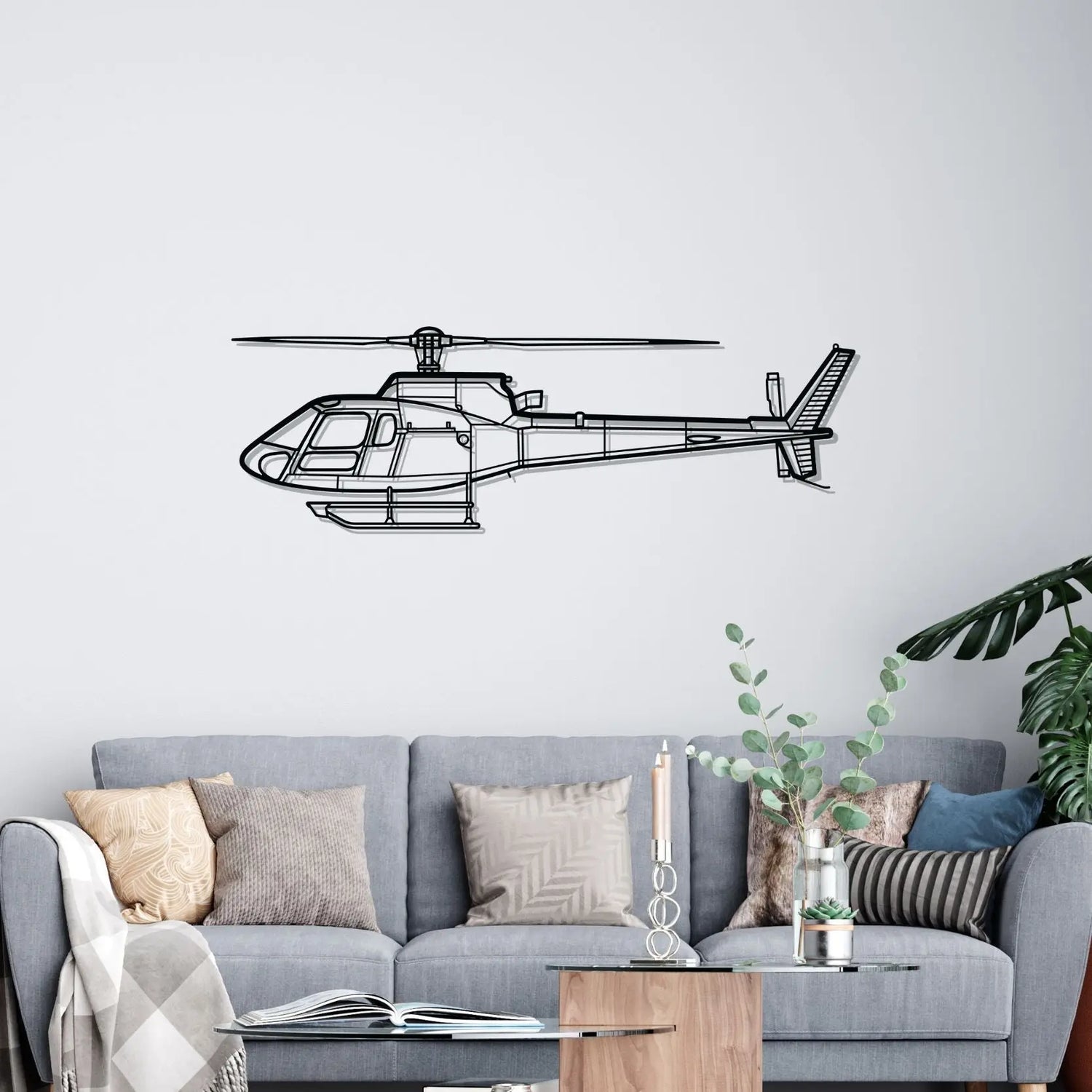 Décoration murale en métal - A-Star BA aircraftvibes