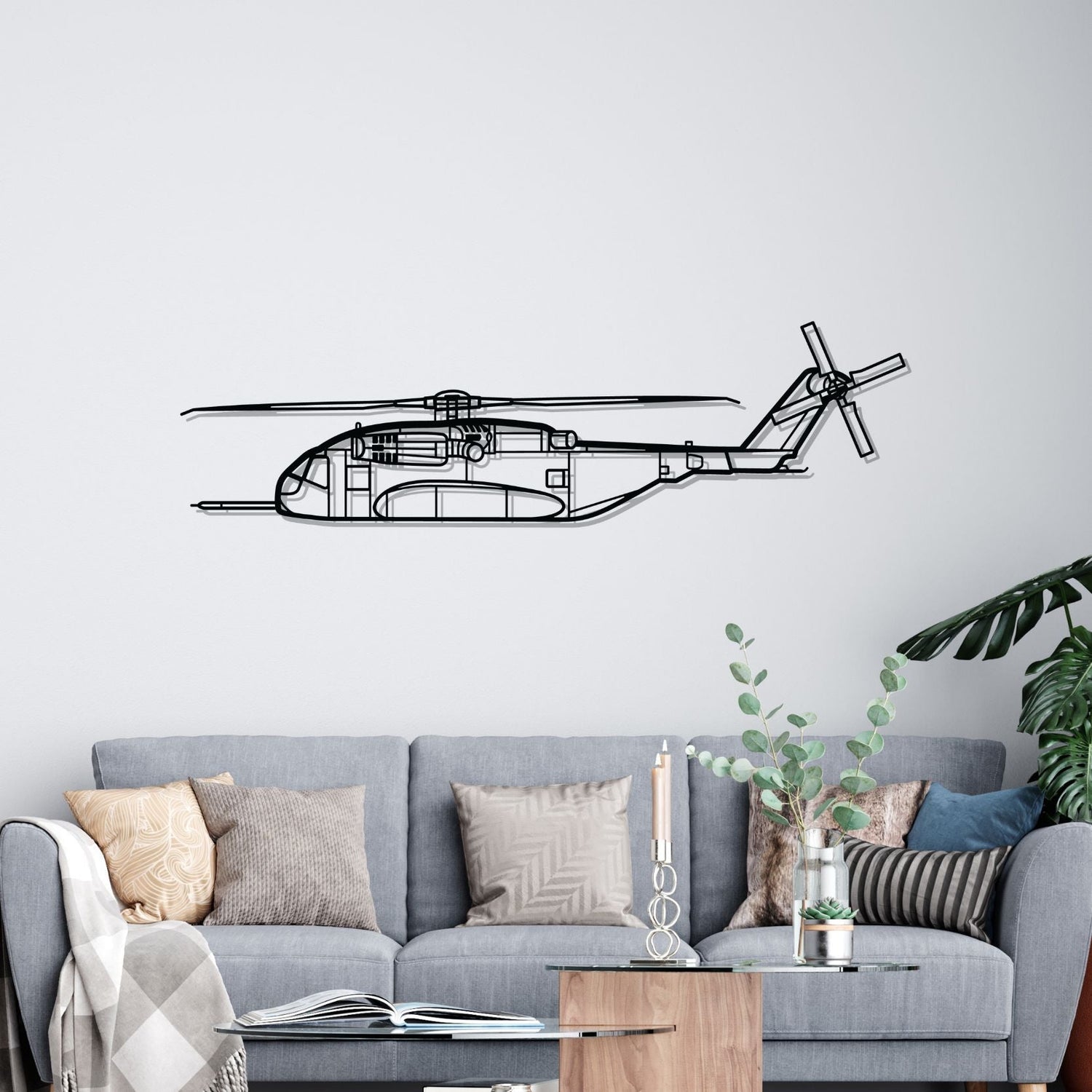 Décoration murale en métal - CH-53K King aircraftvibes