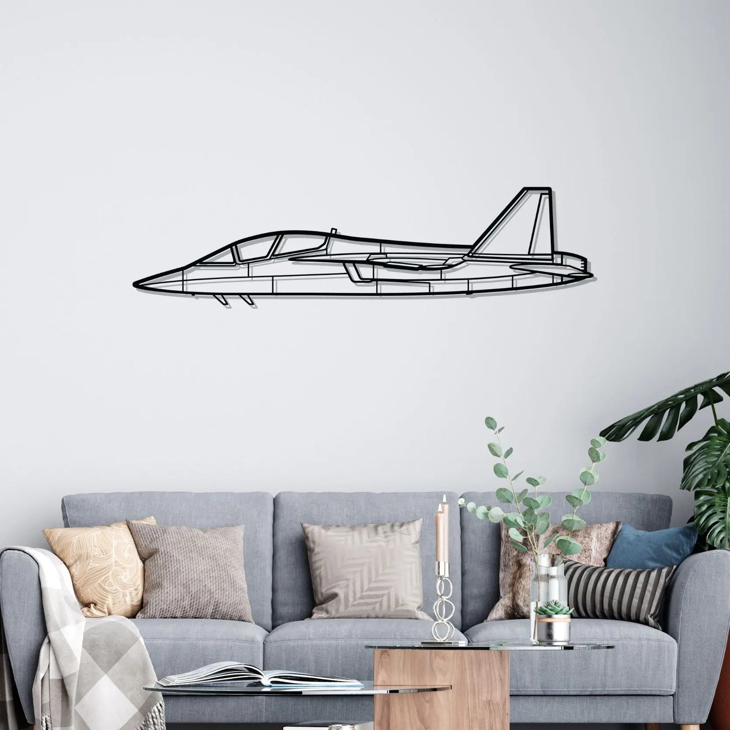 Décoration murale en métal - T-7 Red aircraftvibes