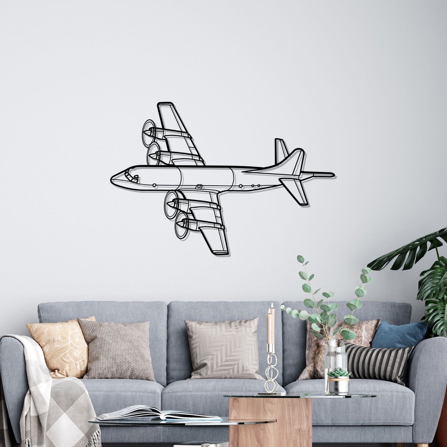 Décoration murale en métal - ﻿P-3C Orion