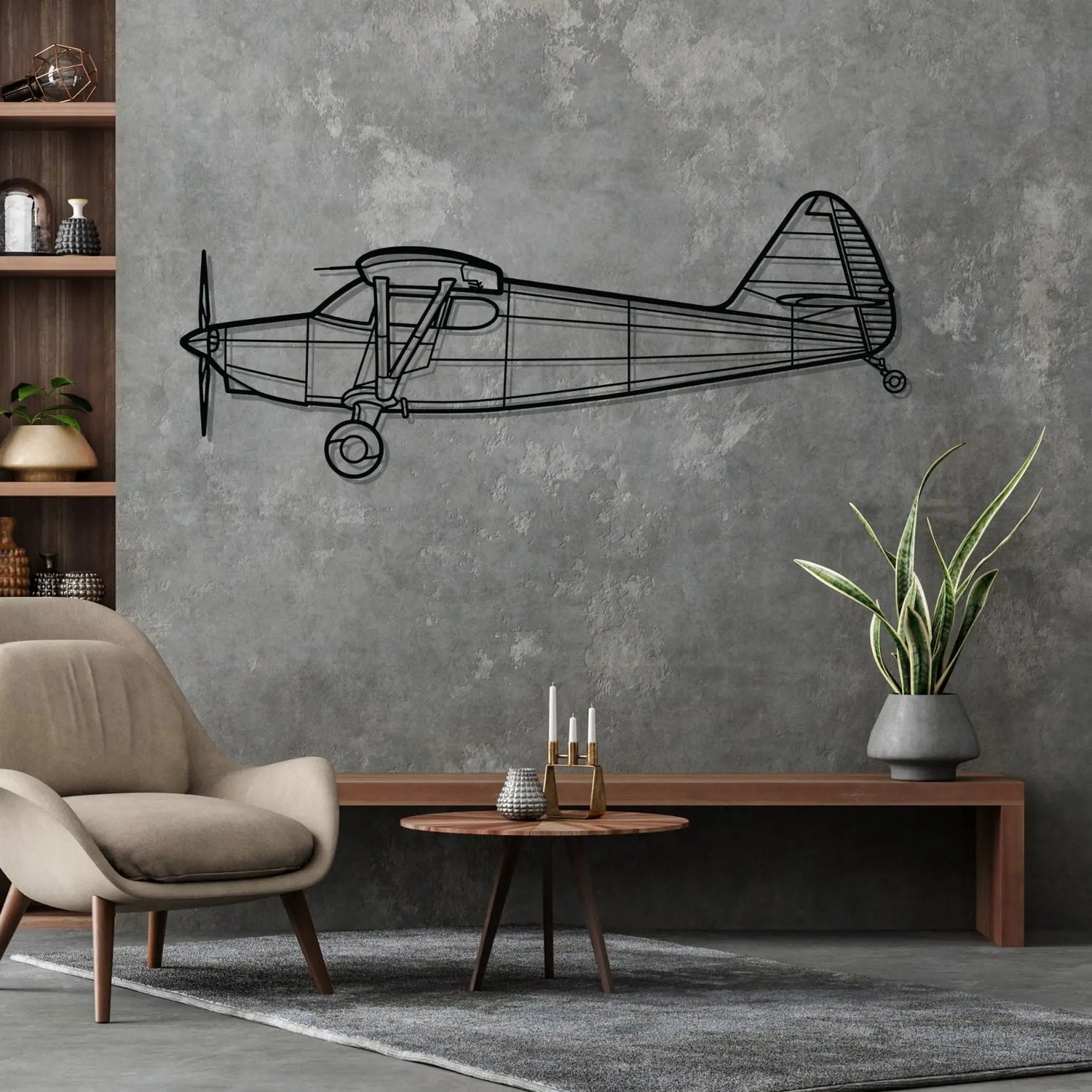 Décoration murale en métal - 1947 108-2 aircraftvibes