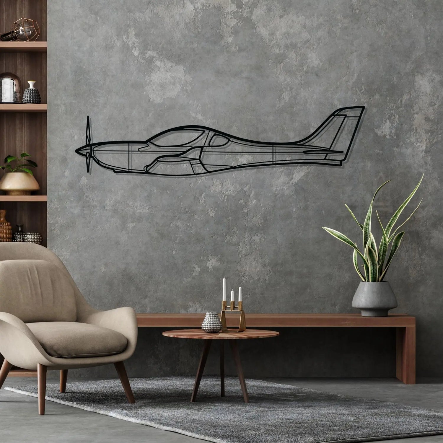 Décoration murale en métal - WT9 Dynamic aircraftvibes