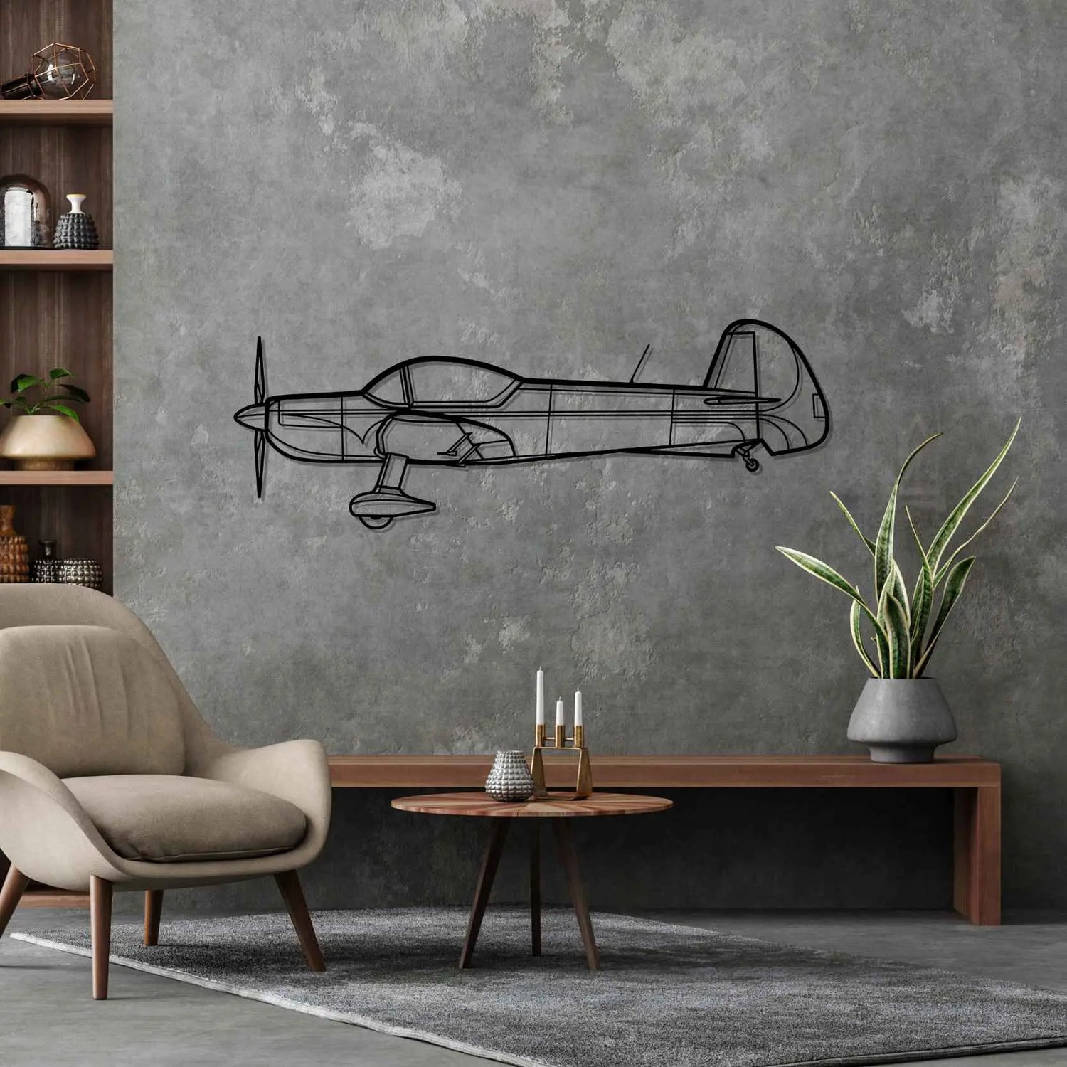 Décoration murale en métal - Cap 10 aircraftvibes