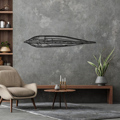 Décoration murale en métal - B-2 Spirit