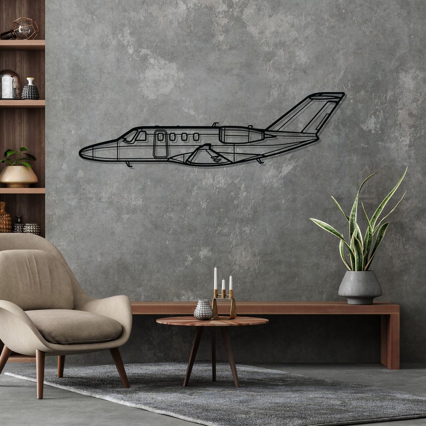 Décoration murale en métal - Citation M2