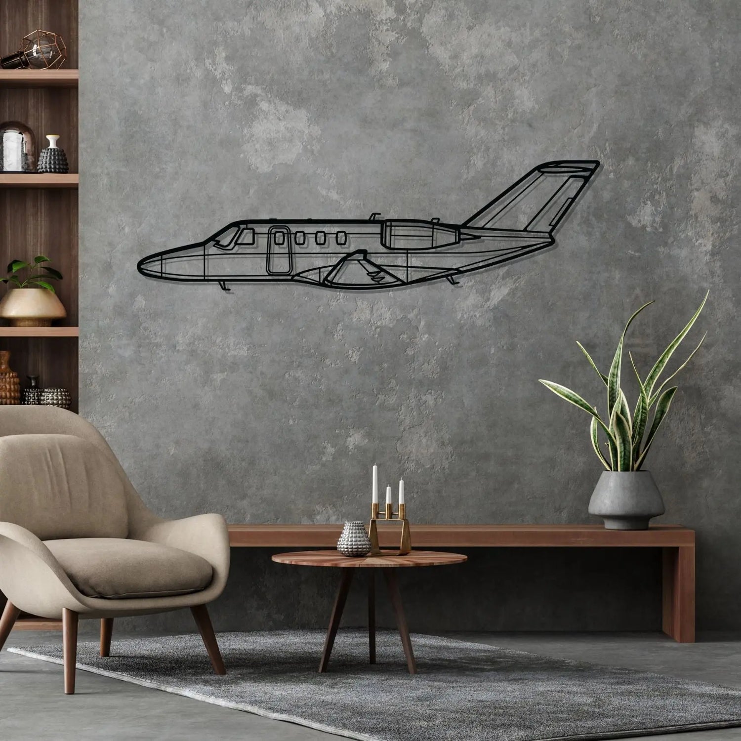 Décoration murale en métal - Citation M2 aircraftvibes