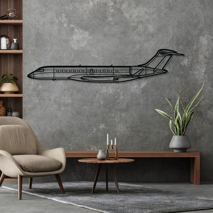 Décoration murale en métal - Global 7500