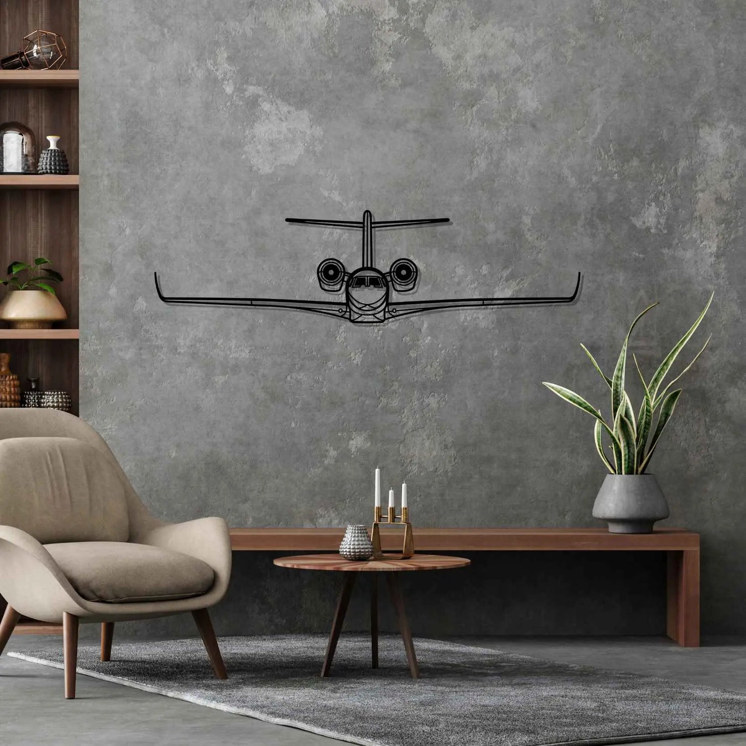 Décoration murale en métal - Citation X aircraftvibes