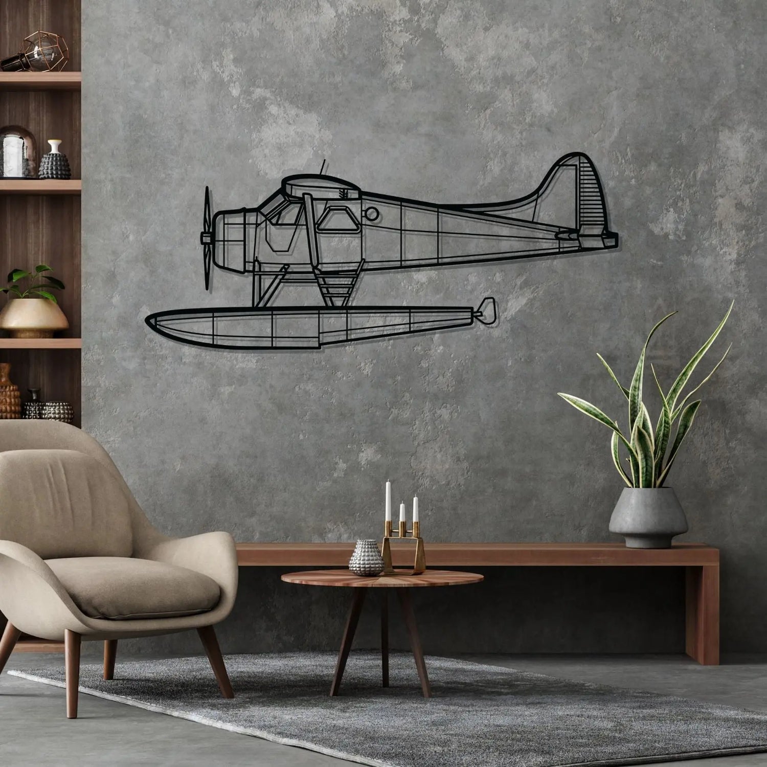 Décoration murale en métal - DHC-2 MK aircraftvibes