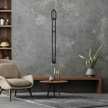 Décoration murale en métal - Falcon 9