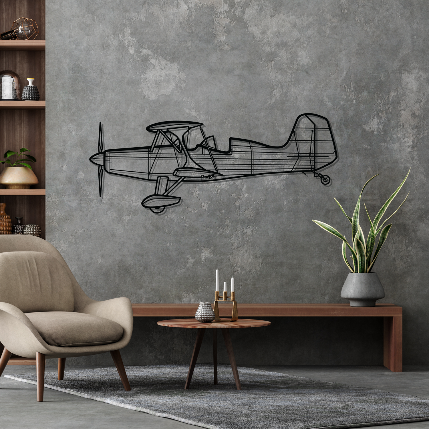 Décoration murale en métal - Starduster too aircraftvibes