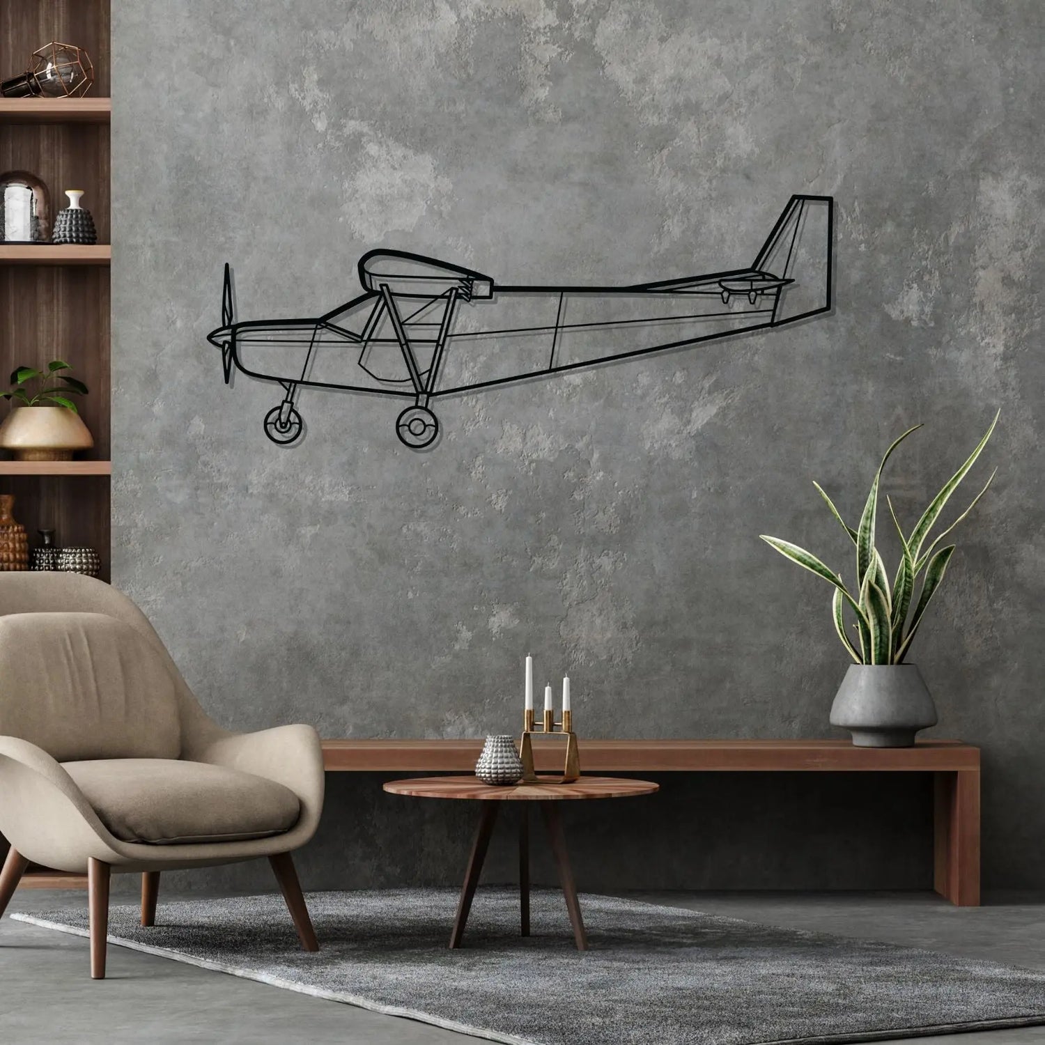 Décoration murale en métal - STOL CH aircraftvibes