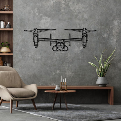 Décoration murale en métal - MV-22 Osprey