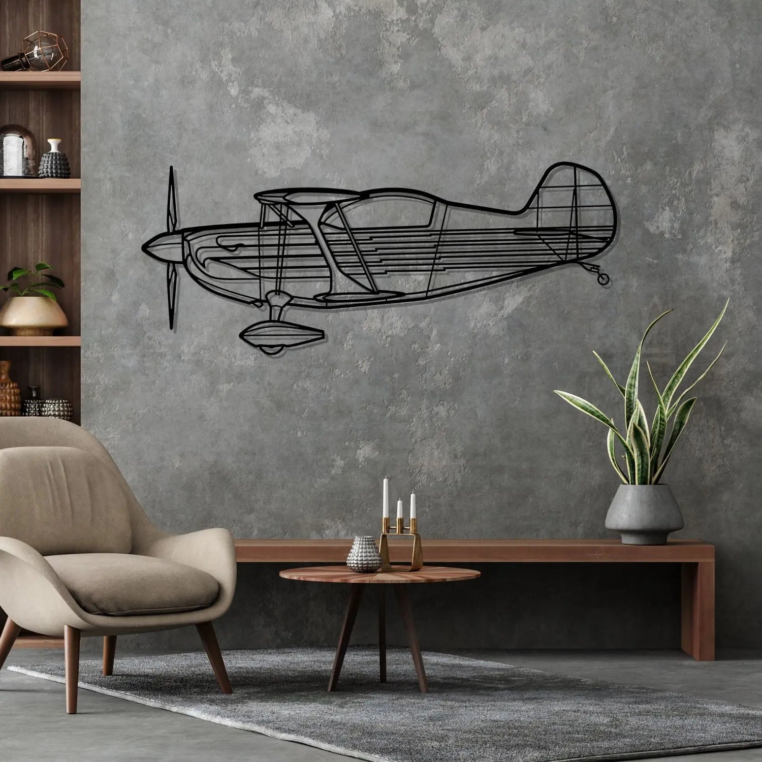 Décoration murale en métal - Eagle II aircraftvibes