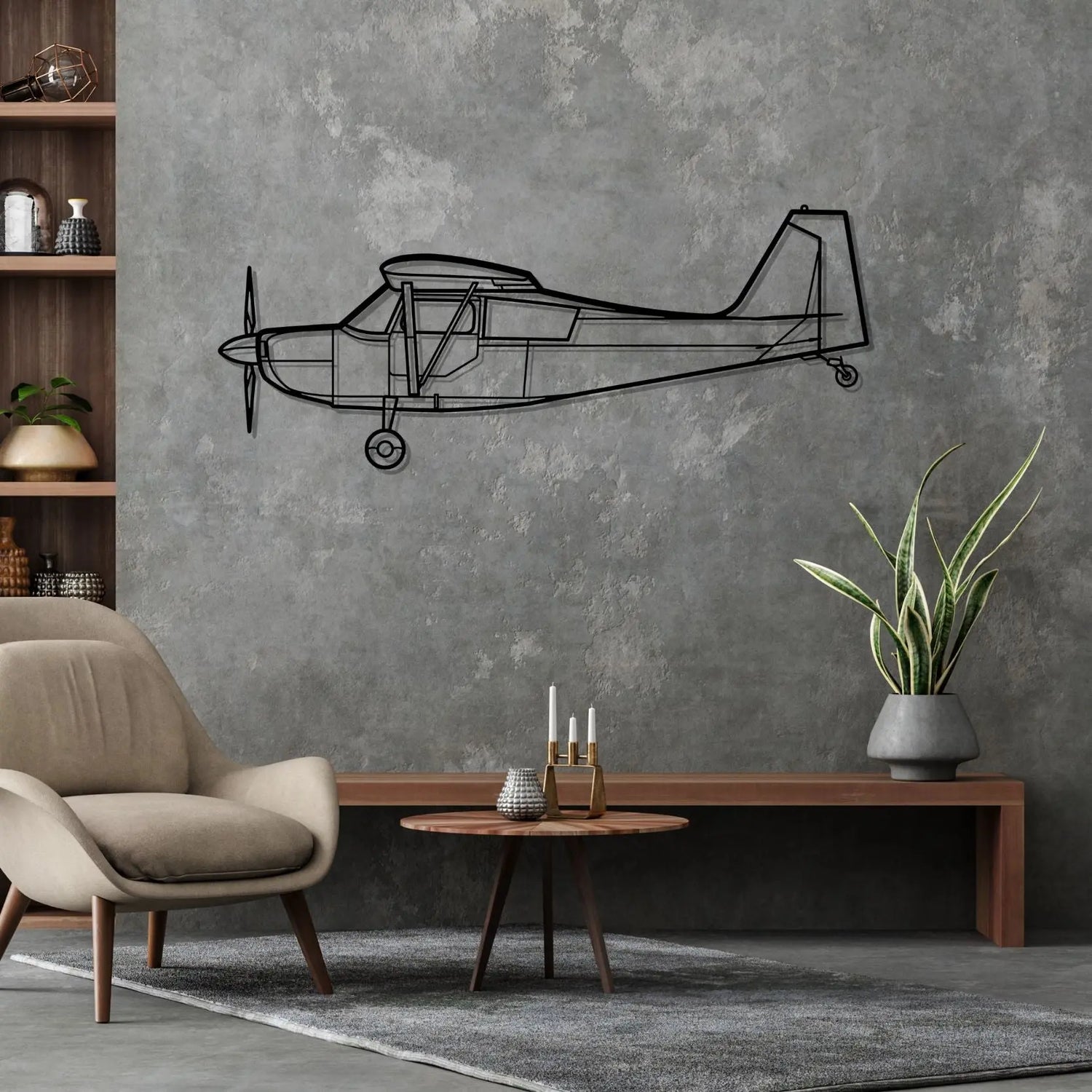 Décoration murale en métal - Bellanca Champion aircraftvibes