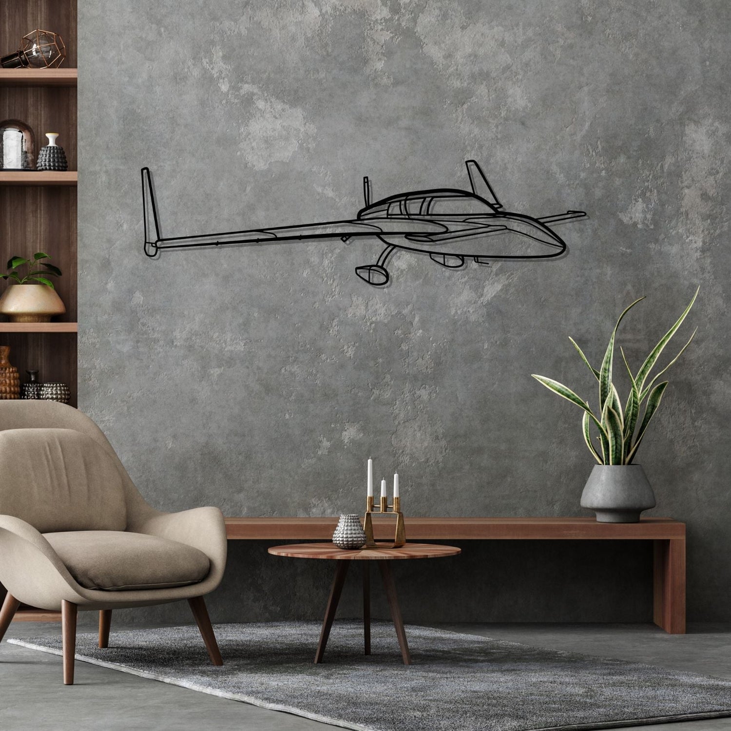 Décoration murale en métal - Cozy MK aircraftvibes
