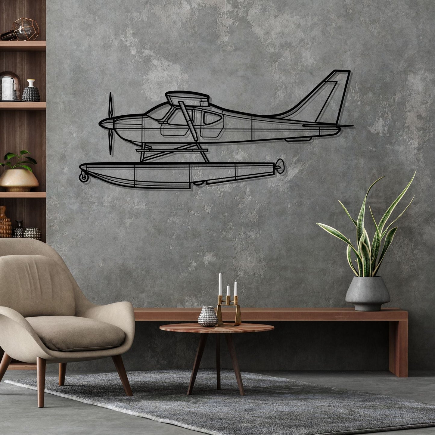 Décoration murale en métal - Sportsman 2+2