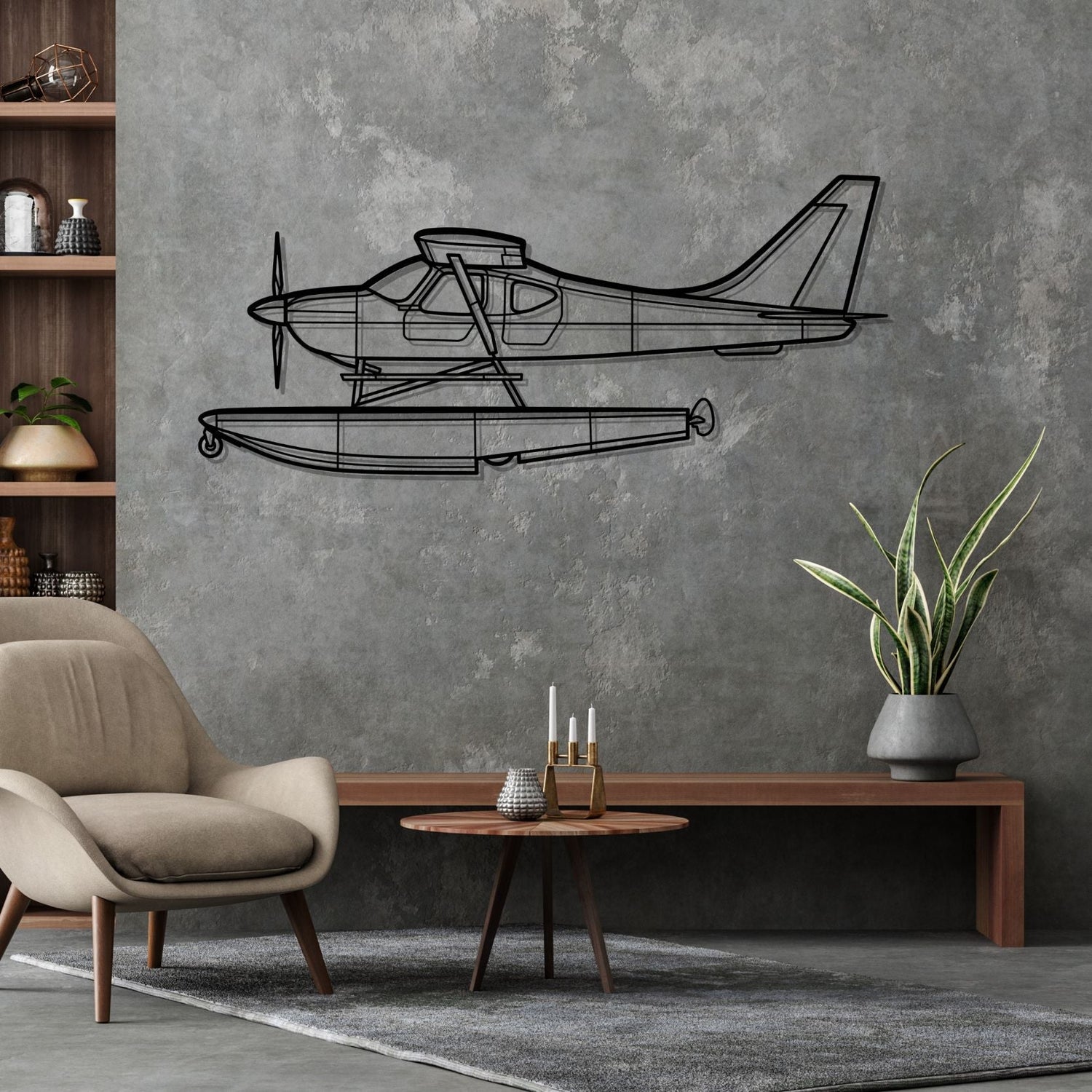 Décoration murale en métal - Sportsman 2+2 aircraftvibes