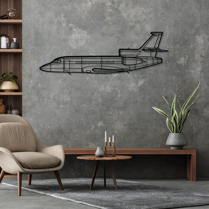 Décoration murale en métal - Falcon 900EX