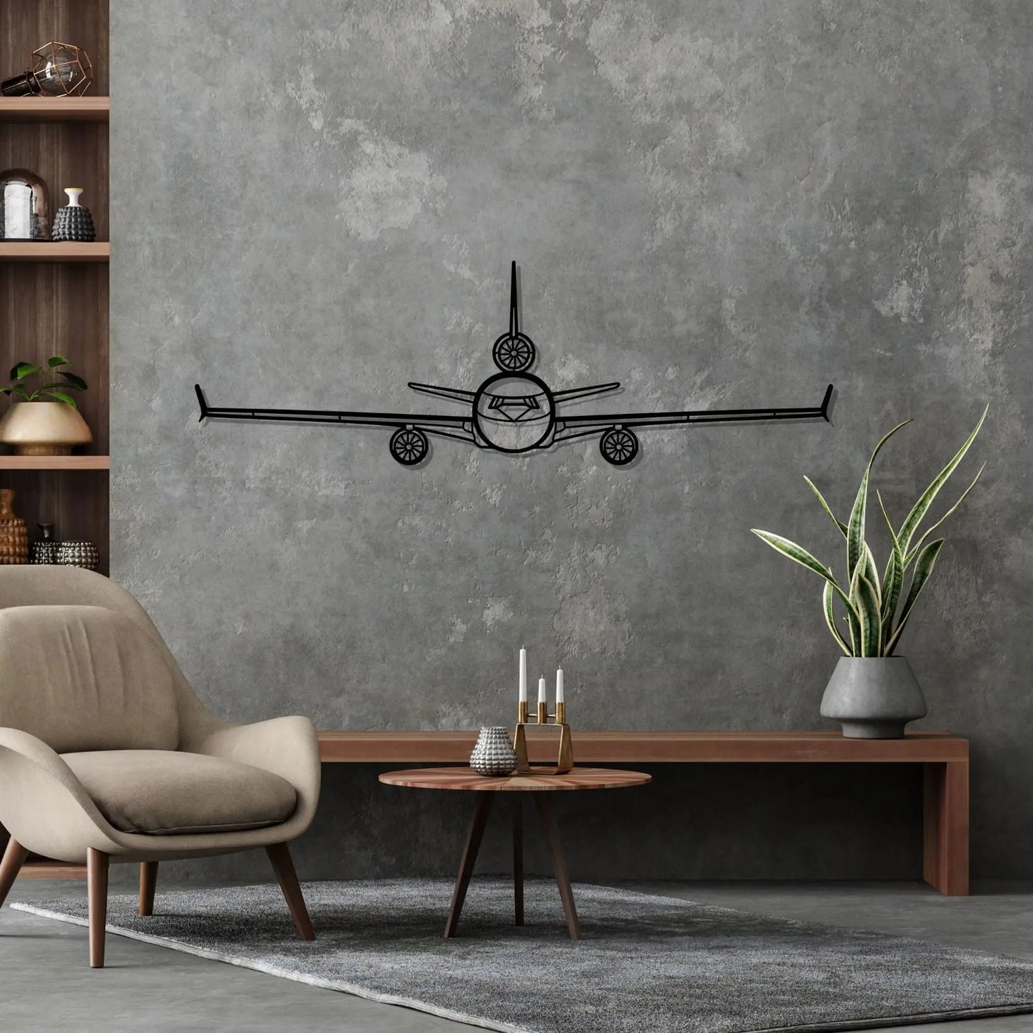 Décoration murale en métal - Douglas MD-11 aircraftvibes